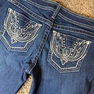 ARIAT Turquoise Jeans Size 29R J34